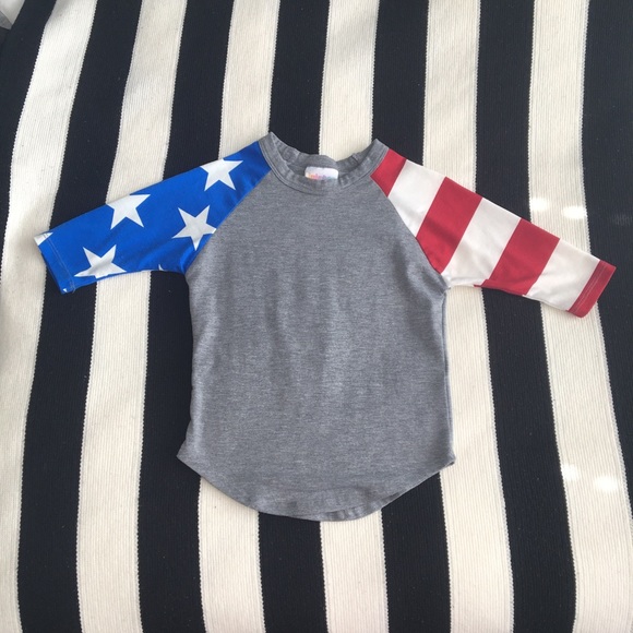 LuLaRoe Stars & Stripes Randy & Sloan Set - Picture 6 of 8